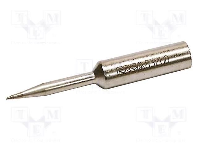 Tip; conical; 0.4mm; for  soldering iron,for soldering station ERSA ERSA-0832UDLF