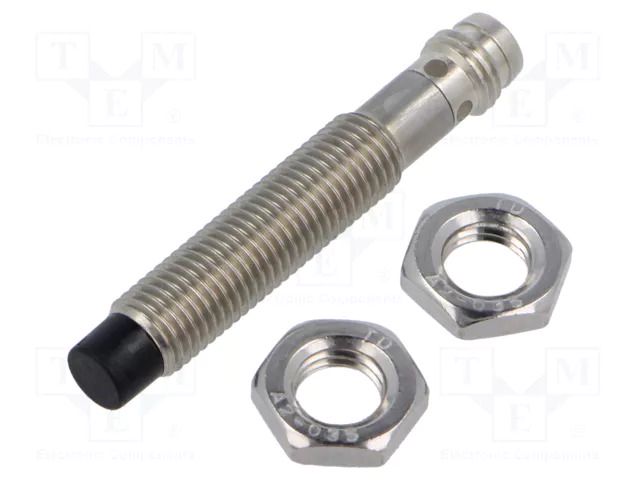Sensor: inductive; OUT: PNP / NO; 4mm; 10÷30VDC; M8; IP67; 200mA IPF ELECTRONIC IN080173