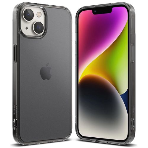 Ringke Fusion Matte case iPhone 14 Plus cover with a gel frame gray, Ringke 8809881266152