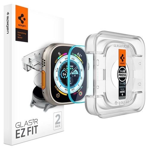Spigen Glas.tR EZ Fit tempered glass for Apple Watch Ultra / Ultra 2 (49 mm) - 2 pcs., Spigen 8809811869736 8809811869736