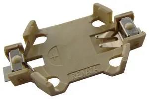 HOLDER, SMD BATTERY, FOR CR 2032 SMTU 2032-LF