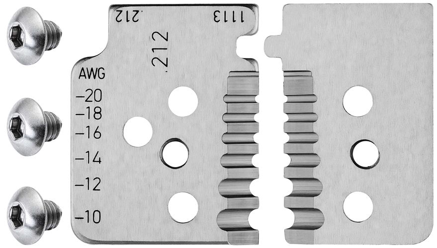 KNIPEX 12 19 13 1 set of spare blades for 12 12 13   12 19 13 4003773077558