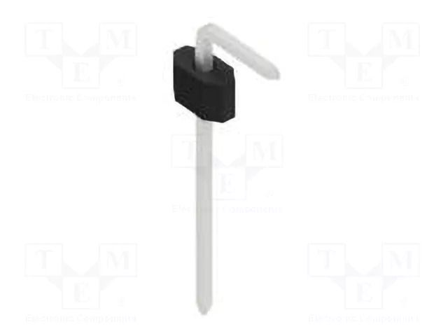 Connector: pin strips; pin header; male; PIN: 1; 1.5A; 125V; THT FISCHER ELEKTRONIK SLVW1.KA.080.1.Z
