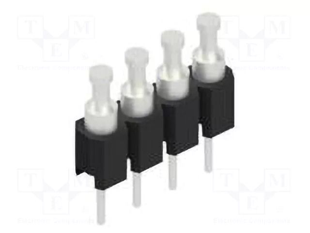 Connector: pin strips; pin header; PIN: 4; soldering,THT; 1.5A; 60V FISCHER ELEKTRONIK MK03.4.Z