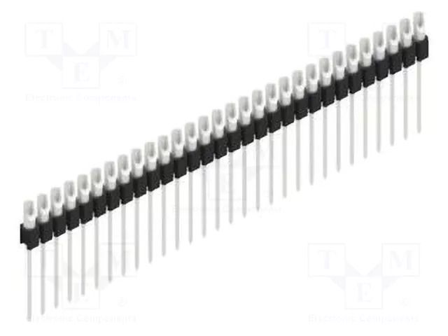 Connector: pin strips; pin header; PIN: 30; MK 10; 1.5A; 60V; 2.54mm FISCHER ELEKTRONIK MK10.30.Z