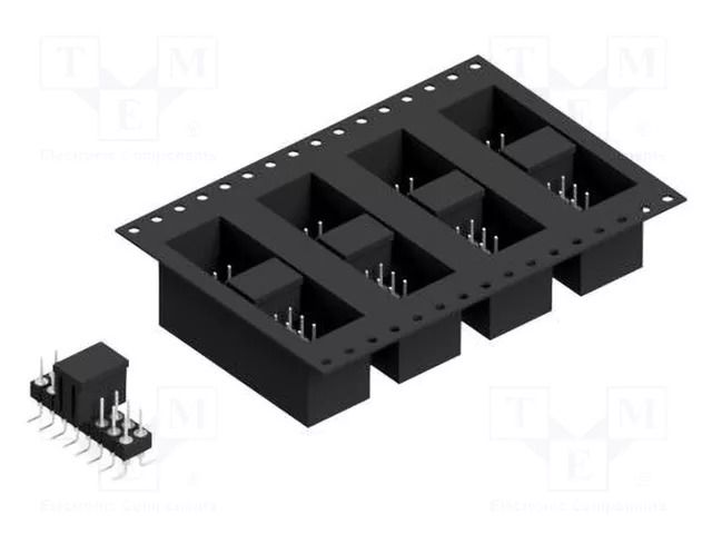 Connector: pin strips; pin header; male; PIN: 16; 1.5A; 60V; SMT FISCHER ELEKTRONIK MK226SMD16.ZBTR
