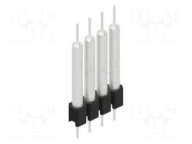 Connector: pin strips; pin header; male; PIN: 4; THT; 1.5A; 60V; 1x4 FISCHER ELEKTRONIK MK14.X.3.4.Z