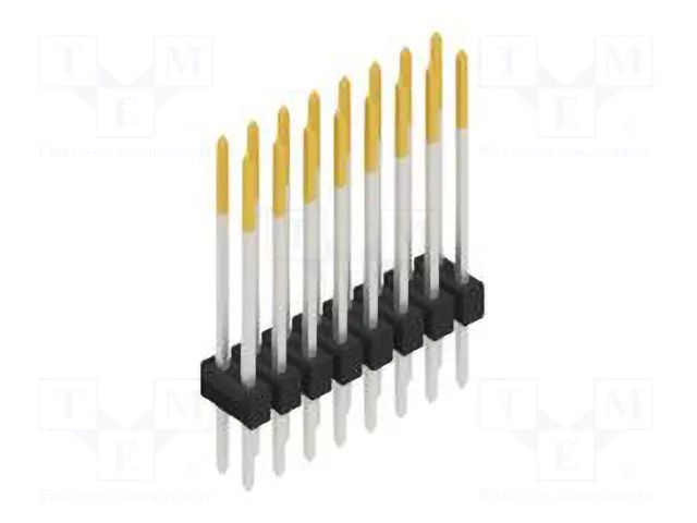 Connector: pin strips; pin header; male; PIN: 16; SL 2; 3A; 250V; THT FISCHER ELEKTRONIK SL2.179.16.S