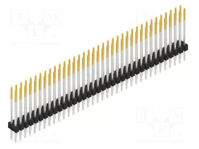 Connector: pin strips; pin header; male; PIN: 72; SL 2; 3A; 250V; THT FISCHER ELEKTRONIK SL2.179.72.S