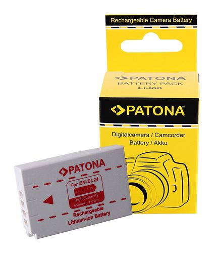  PATONA Battery f. Nikon 1 J5 EN-EL24 ENEL24, PATONA 1243 4055655117029