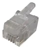 PLUG, RJ10, 4/4WAY P 126