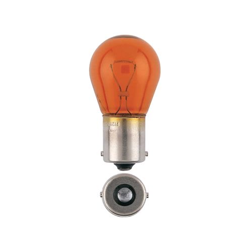 Lamp 12V 21W BAU15s yelow PHILIPS 12496 4018354004298; 8711559525358