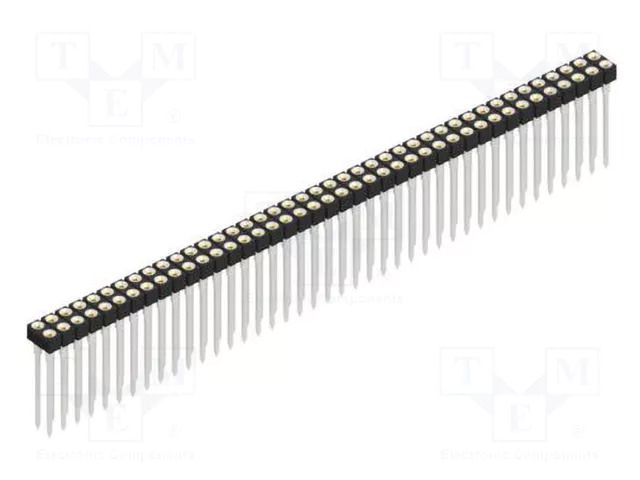 Connector: pin strips; socket; female; PIN: 82; MK 207; 1.5A; 60V FISCHER ELEKTRONIK MK.207.82.Z