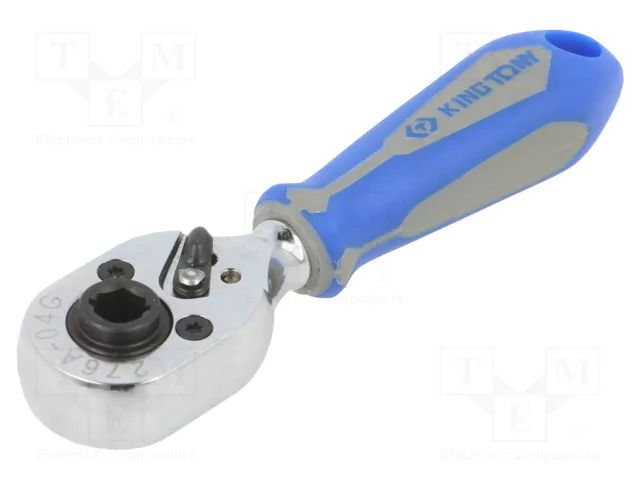 Rattle; 1/4"; 108mm; Teeth: 72 KING TONY KT-276A-04G