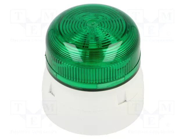 Signaller: lighting; flashing light; white; Flashguard; 11÷35VDC KLAXON SIGNALS QBS-0304