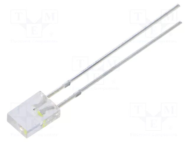 LED; white warm,red; rectangular; 2x5x7mm; bipolar; 500÷750mcd OPTOSUPPLY OSRWP271C1B