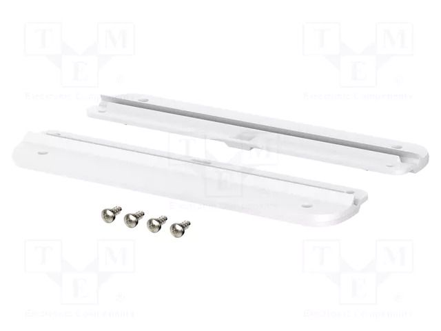Set of wall holders; white; 2pcs. BOPLA BOV-48800603