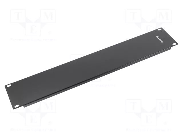 Stopper; 2U; black; Standard: 19" LANBERG AK-1402-B