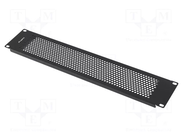 Stopper; 2U; black; Standard: 19"; perforated LANBERG AK-1412-B