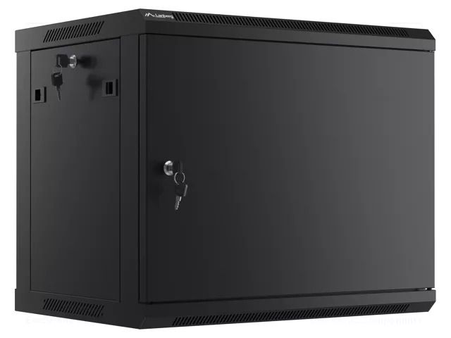 Enclosure: rack cabinet; Standard: 19"; 9U; black; Z: 450mm; X: 600mm LANBERG WF01-6409-00B