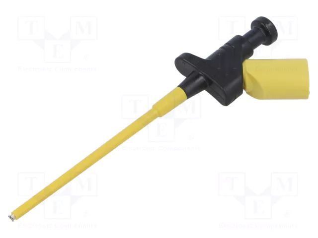 Clip-on probe; hook type; 4A; 60VDC; black; Grip capac: max.3mm HIRSCHMANN T&M KLEPS250SW