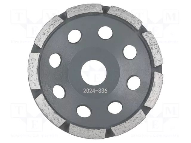 Grinding wheel; Ø: 115mm; Øhole: 22.2mm; Disc thick: 6mm; segmented PROLINE PRE-89415