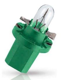 Lamp 12V 2W BAX8.5d/2 green PHILIPS 12600 8711500403568