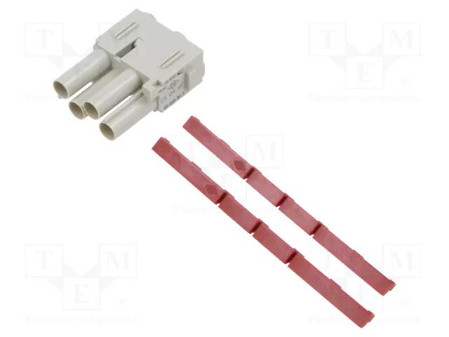 Connector: HDC; contact insert; female; MIXO; PIN: 4; 40A; 600V ILME CX04XF