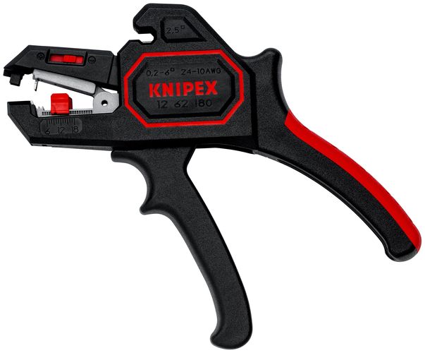 KNIPEX 12 62 180 SB Automatic Insulation Stripper  180 mm 12 62 180 SB