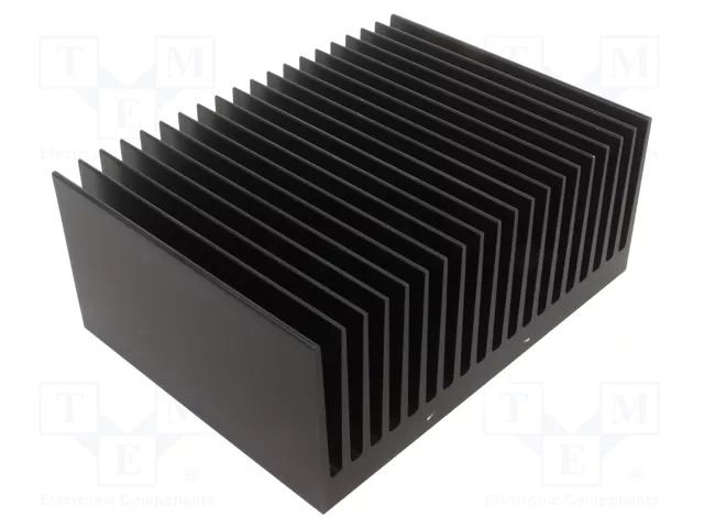 Heatsink: extruded; grilled; black; L: 150mm; W: 200mm; H: 83mm SEIFERT ELECTRONIC KL-250/150/SW