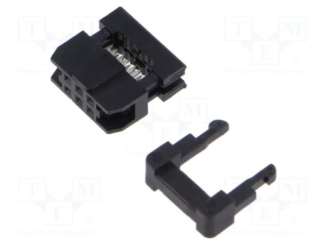 Connector: IDC; plug; female; PIN: 6; IDC; for ribbon cable; 2mm; 2x3 ADAM TECH 2FCSC106SGPBFSR