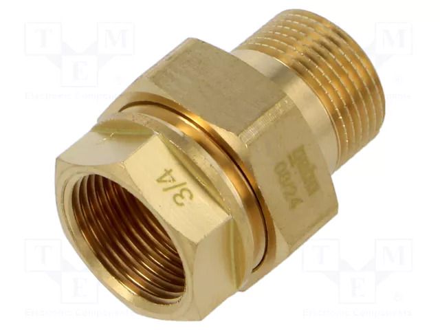 Splice terminal: double connector; male-female,flat,with seal GEBO 331-5BR