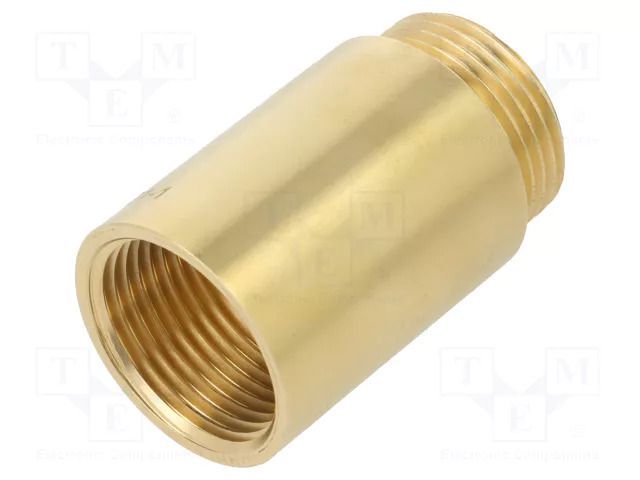 Splice terminal: extension; male-female,round; 50mm; Thread: G 1" GEBO 500-50-06BR
