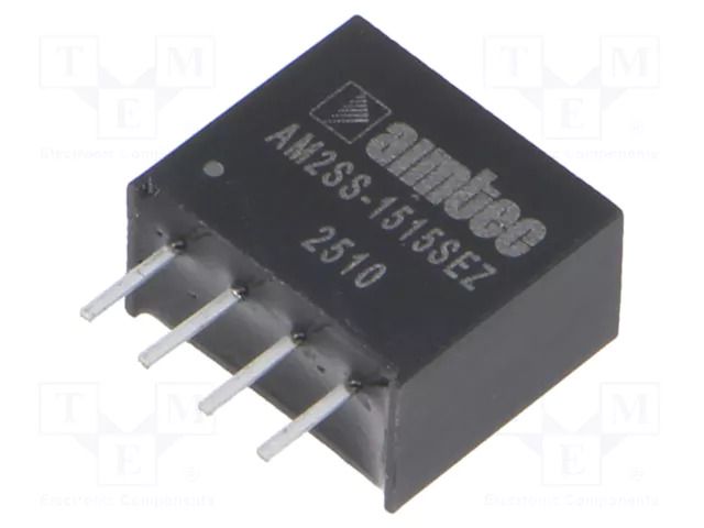 Converter: DC/DC; 2W; Uin: 13.5÷16.5VDC; Uout: 15VDC; Iout: 133mA AIMTEC AM2SS-1515SEZ