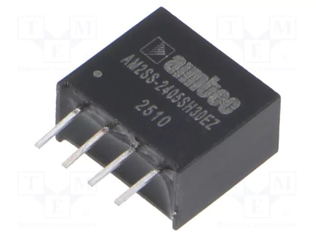 Converter: DC/DC; 2W; Uin: 21.6÷26.4VDC; Uout: 5VDC; Iout: 400mA AIMTEC AM2SS-2405SH30EZ