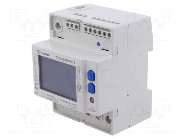 Controller; for DIN rail mounting; OC; IP50; -25÷55°C; 0.5W FINDER 7E.78.8.400.0312