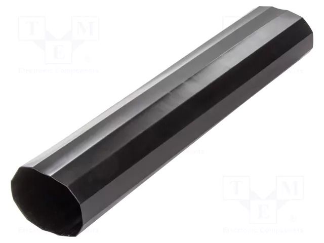 Heat shrink sleeve; glued; 175mm; L: 1m; black; Temp: -15÷125°C RADPOL RDK-175/90X1