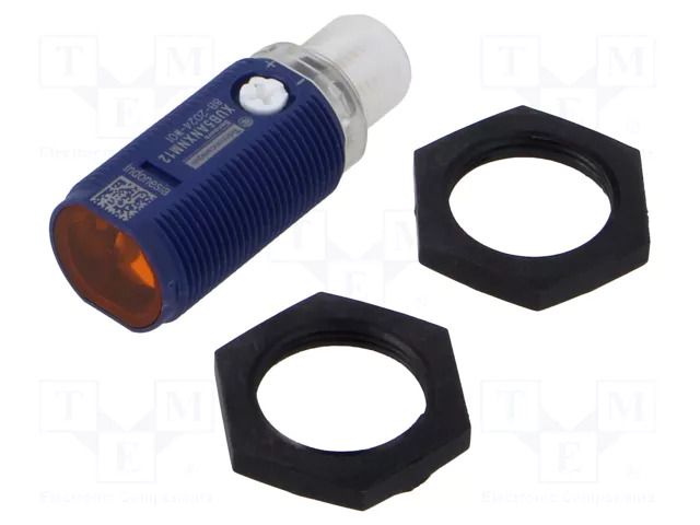 Sensor: photoelectric; straight; Range: 0÷1m; NPN; Usup: 10÷30VDC TELEMECANIQUE SENSORS XUB5ANXNM12
