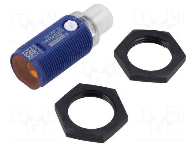Sensor: photoelectric; straight; Range: 0÷1m; PNP; Usup: 10÷30VDC TELEMECANIQUE SENSORS XUB5APXNM12