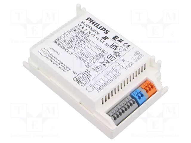 Electronic ballast; 220÷240VAC; 45A; HF; wires; 123x67x33mm; HF-R PHILIPS 913700626566