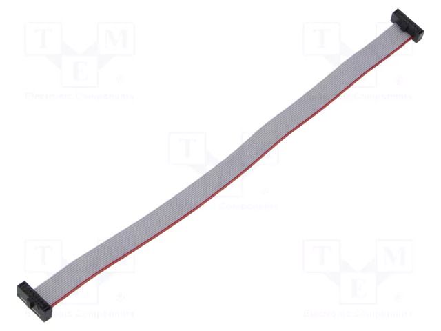 Ribbon cable with IDC connectors; IDC,both sides; 177.8mm; 7" SAMTEC FFSD07D070001FN