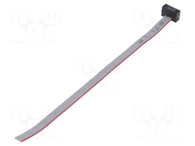 Ribbon cable with IDC connectors; IDC,wires; Tape ph: 0.64mm SAMTEC FFSD03S040001