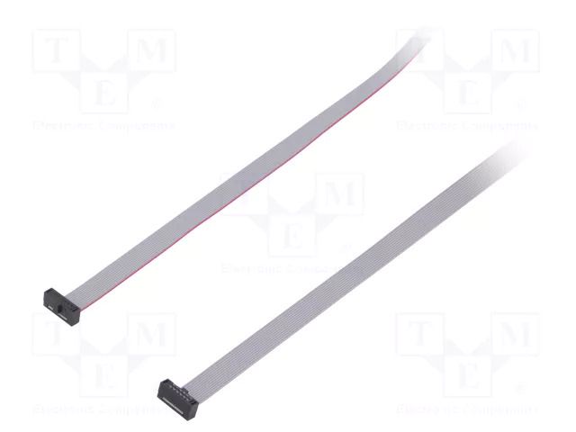 Ribbon cable with IDC connectors; IDC,both sides; 787.4mm; 31" SAMTEC FFSD06D310001N