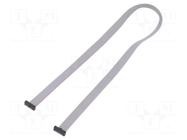 Ribbon cable with IDC connectors; IDC,both sides; 508mm; 20" SAMTEC FFSD08D200001N
