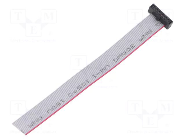 Ribbon cable with IDC connectors; IDC,wires; Tape ph: 0.64mm SAMTEC FFSD08S040001N