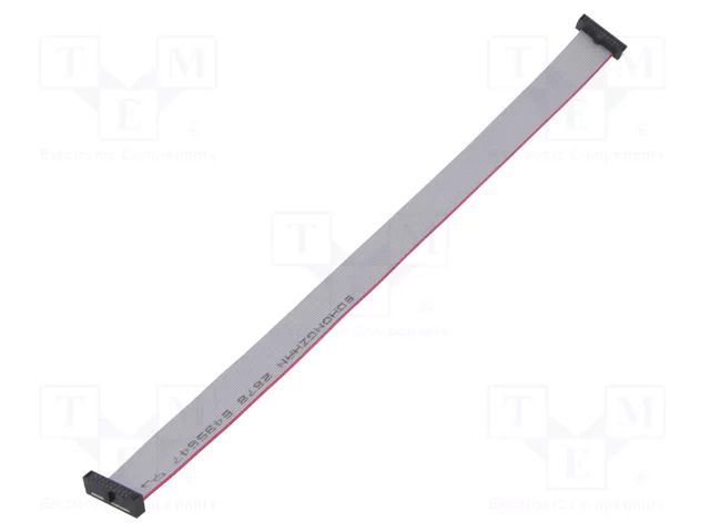 Ribbon cable with IDC connectors; IDC,both sides; 222.75mm SAMTEC FFSD10D087701N