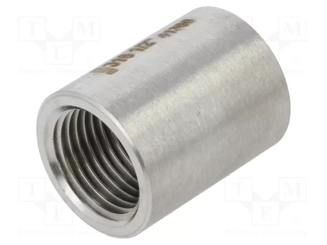 Splice terminal: muff; long,round,female-female; max.10.5bar GEBO 6270-012