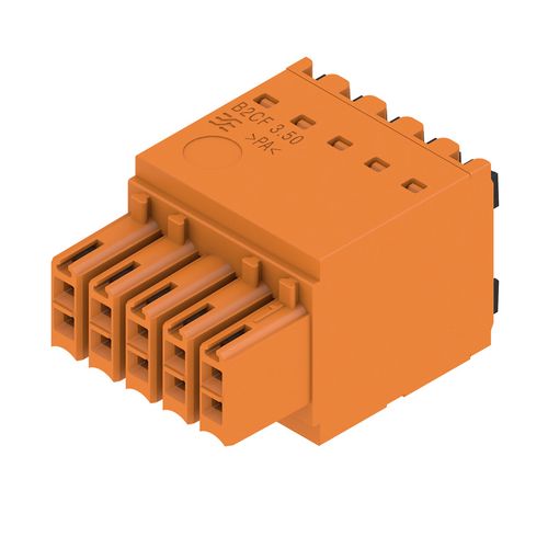 PCB plug-in connector (wire connection), 3.50 mm, Number of poles: 10, PUSH IN, Spring connection Weidmuller 1277310000 04050118067811