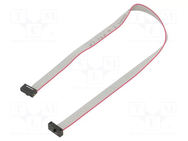 Ribbon cable with IDC connectors; IDC,both sides; 270.51mm SAMTEC FFSD05D106501N