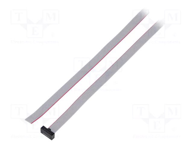 Ribbon cable with IDC connectors; IDC,wires; Tape ph: 0.64mm SAMTEC FFSD05S390001N